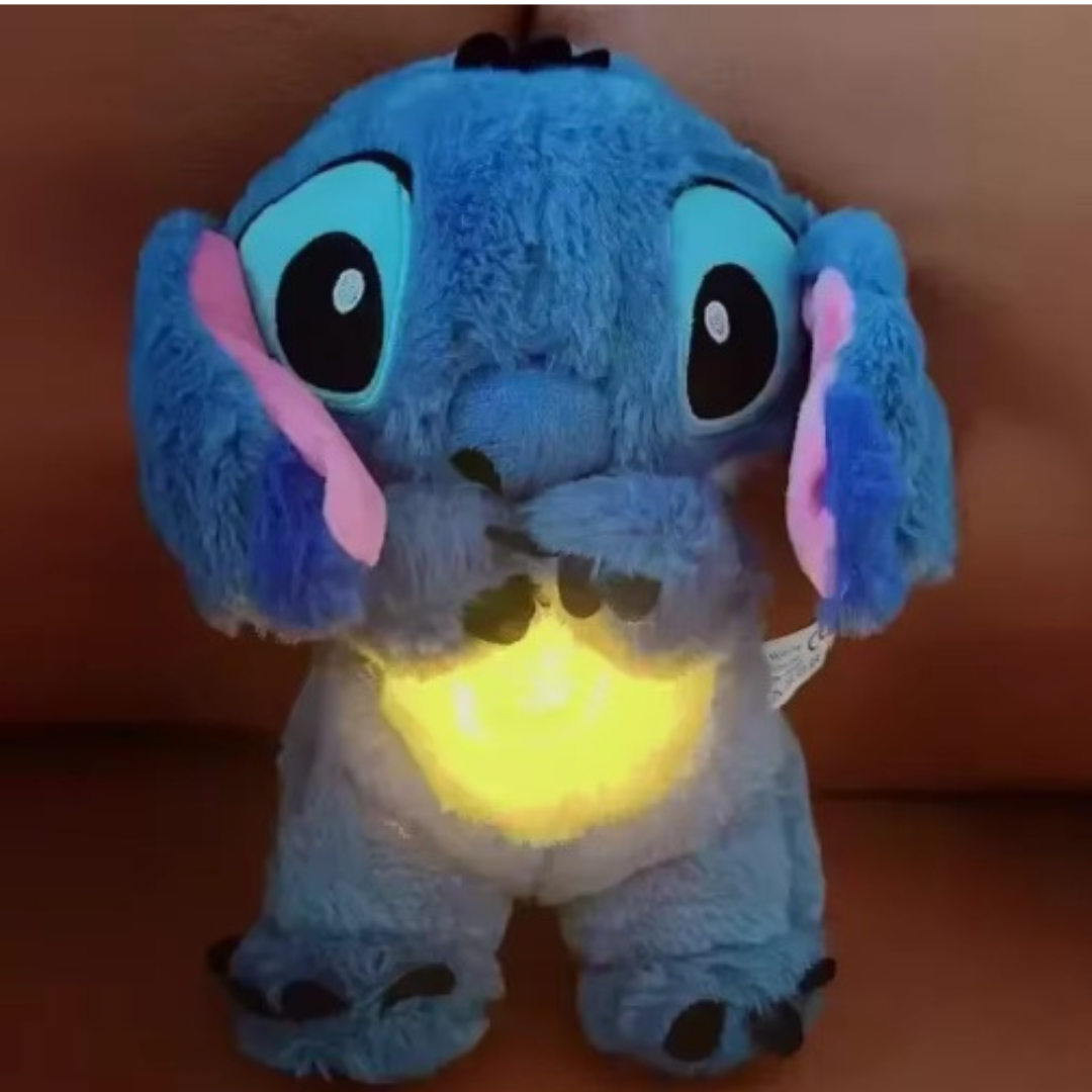 Plush toy that breathes and calms
